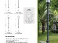 Cột đèn sân vườn DC05B LT05